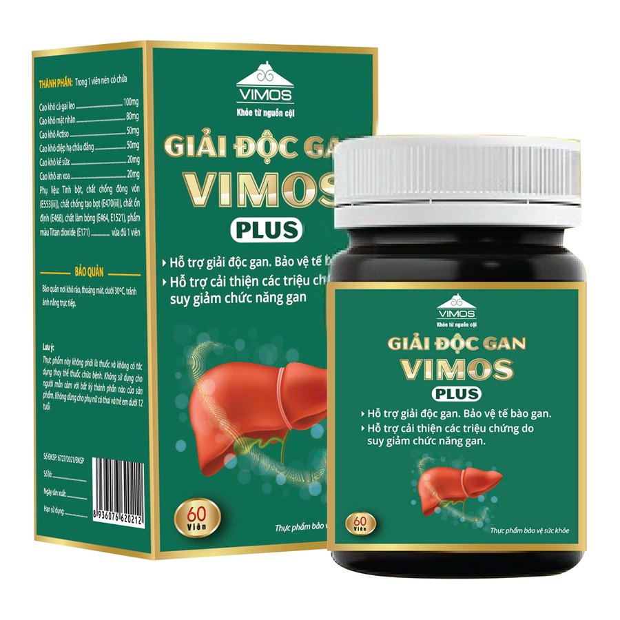 Giải độc gan Vimos Plus