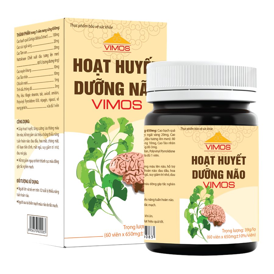 Hoạt huyết dưỡng não Vimos